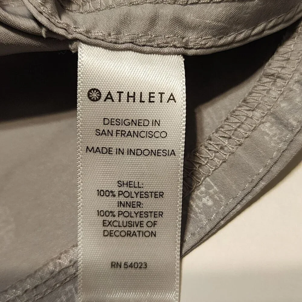 Athleta sz XS Shiny Camo Racer Shorts